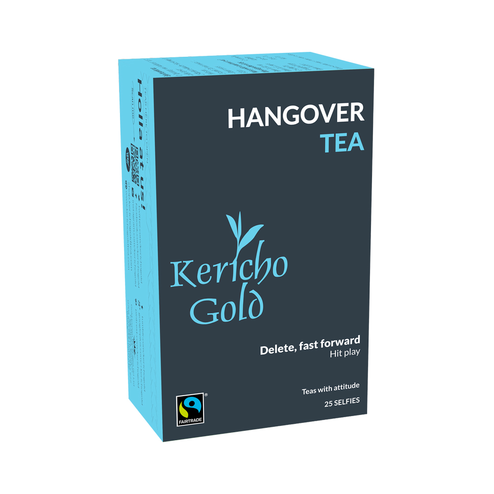 Kericho Gold Hangover tea green tea, mint, ginger | Attitude Collection