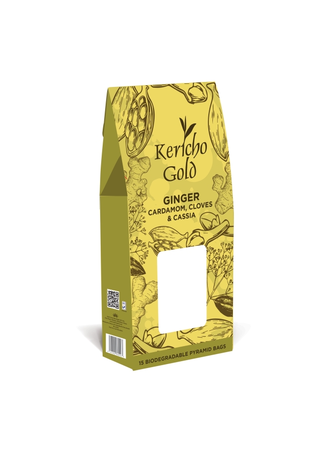 Kericho Gold Imbir, Kardamon herbatka ziołowa | Kolekcja Essence
