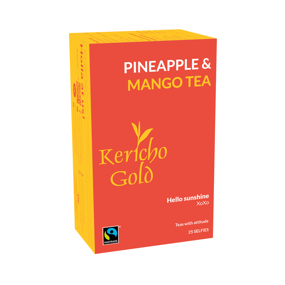 Черный чай со вкусом ананаса и манго Kericho Gold | Коллекция отношения