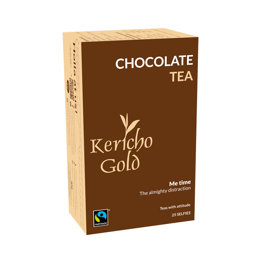 Té de chocolate negro con sabor a oro Kericho | Colección Actitud