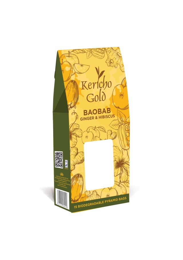 Kericho Gold Baobab, Травяной чай с имбирем | Коллекция эссенций