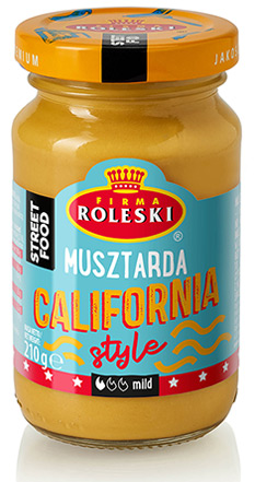 Roleski Musztarda California style linia Street Food, NOWOŚĆ