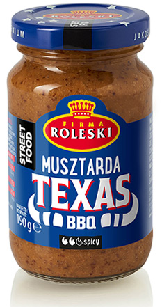 Roleski Musztarda Texas BBQ linia Street Food NOWOŚĆ