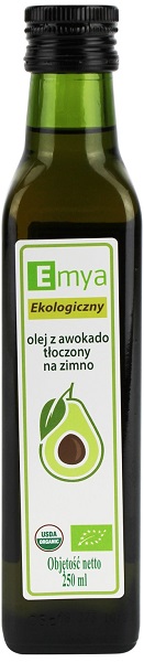 Emya Olej z awokado tłoczony na zimno BIO