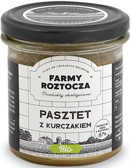 Farmy Roztocza Pasztet drobiowo -  wieprzowy BIO