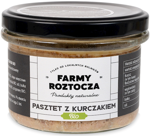 Farmy Roztocze Poultry and pork pate BIO