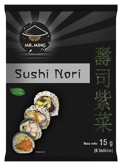 Señor. Ming Sushi Algas Marinas Nori Tostadas