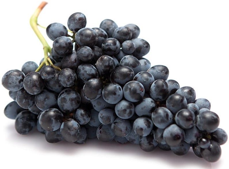 Dark grapes