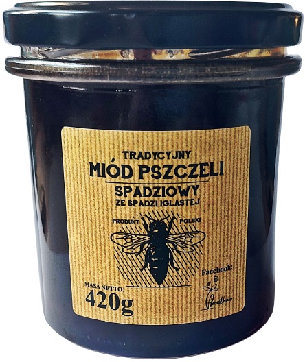 Pszczółkowo Miel tradicional de Honeydew de Honeydew Honeysuckle