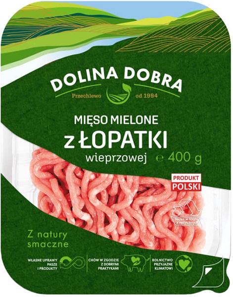 Dolina Dobra Minced meat from a pork shoulder