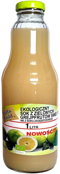 Jaffa Gold Zumo de pomelo verde NFC BIO cariño