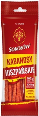 Sokołów Kabanosy hiszpańskie