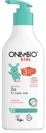 Only Bio Kids Łagodny żel do mycia  ciała, od trzeciego roku życia