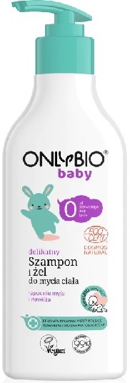 Only Bio Baby Delikatny szampon  i żel do mycia ciała
