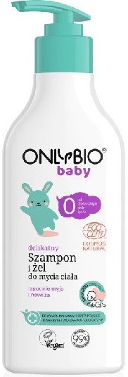 Only Bio Baby Champú suave y gel de baño