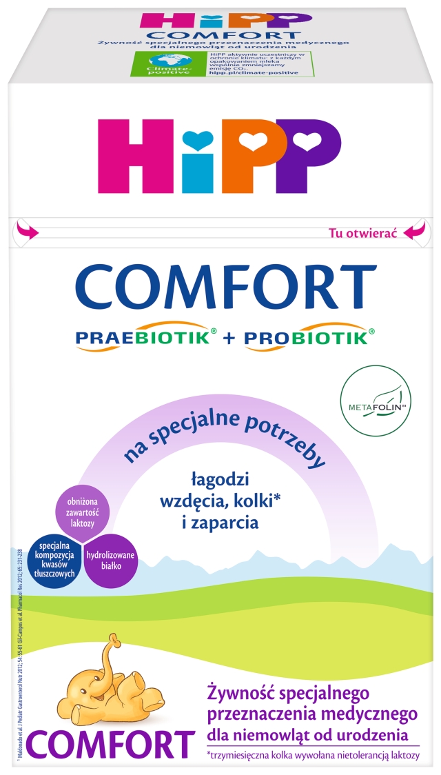 поврежденная упаковка HIPP 1 COMFORT COMBIOTIK Специальное детское молоко