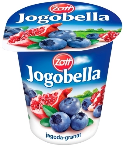 Zott Jogobella jogurt owocowy jagoda-granat