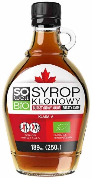 SoWell Syrop klonowy BIO