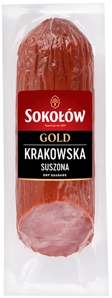 Sokołów Gold Krakowska dry sausage packed hermetically
