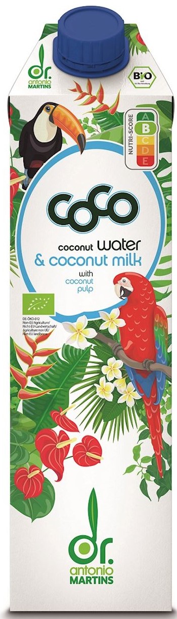 Coco Coconut Milk BIO кокосовый напиток пить