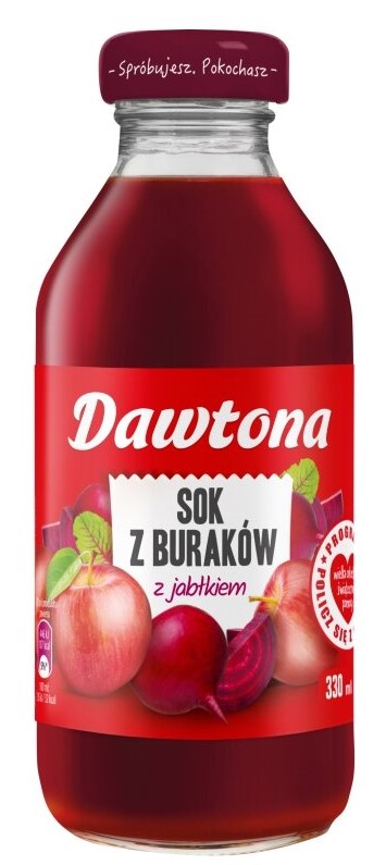 Dawtona Sok z buraków z jabłkiem