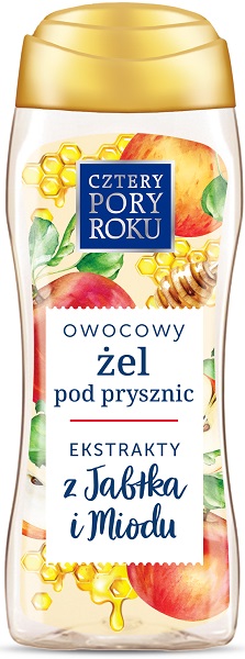 Cztery Pory roku Żel pod prysznic z ekstraktem z jabłka i miodu