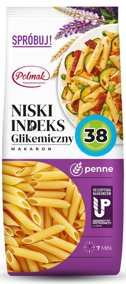 Pol-Mak Makaron Penne  niski indeks glikemiczny