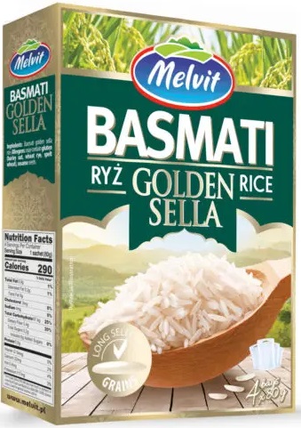 Melvit Golden Sella Basmati Rice