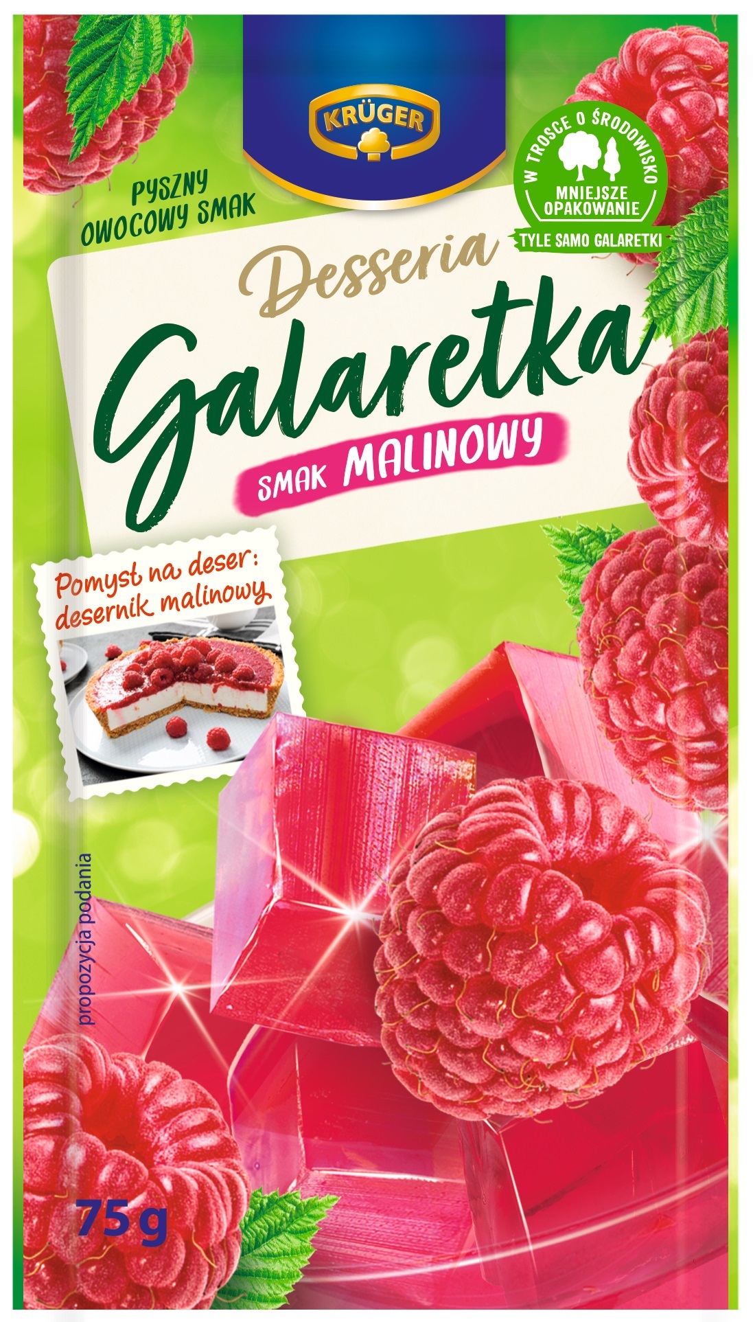 Kruger jelly raspberry flavor