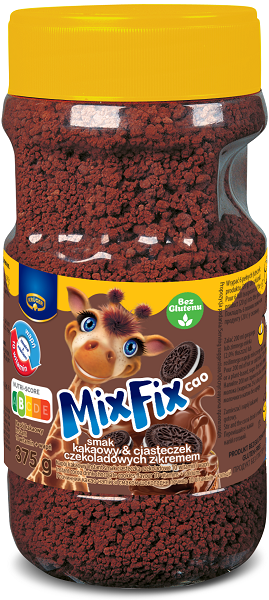 Kruger MixFix Cao Cocoa drink with the taste of chocolate cookies with cream