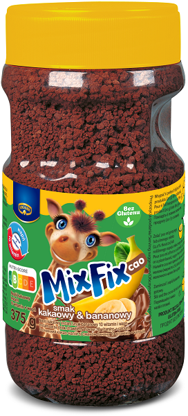 Kruger MixFix Cao Cocoa drink with a banana flavor