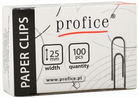 Profice Round paper clip 25 mm