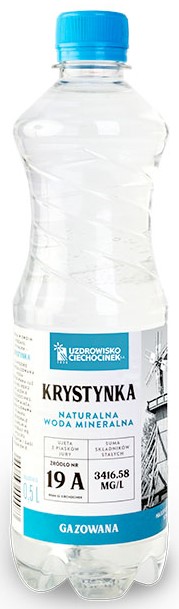 Krystyna Natural sparkling mineral water