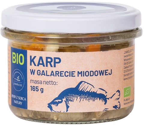 Ryby Z Serca Natury Karp w galarecie miodowej BIO