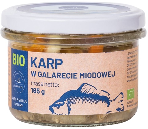 Fish From the Heart of Nature Carp in BIO honey jelly