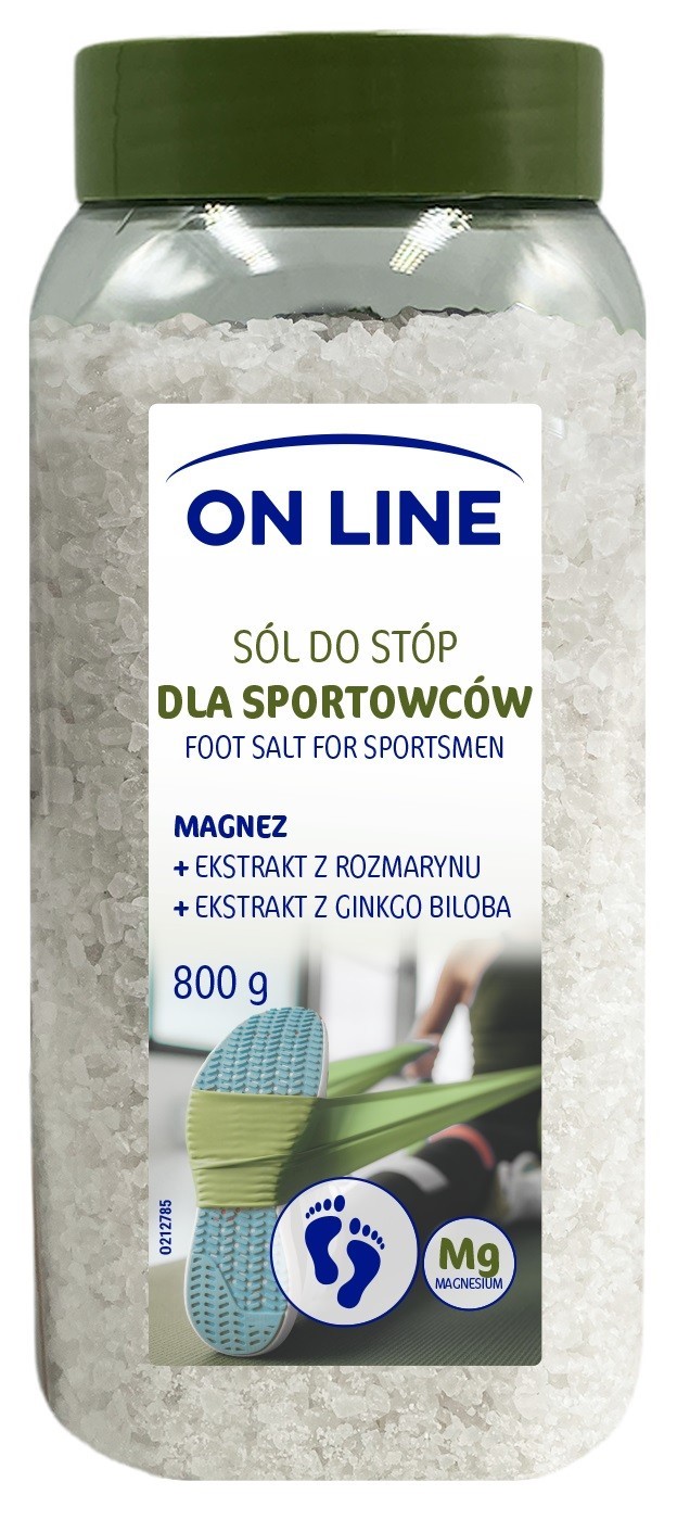 On Line Sól do stóp dla sportowców