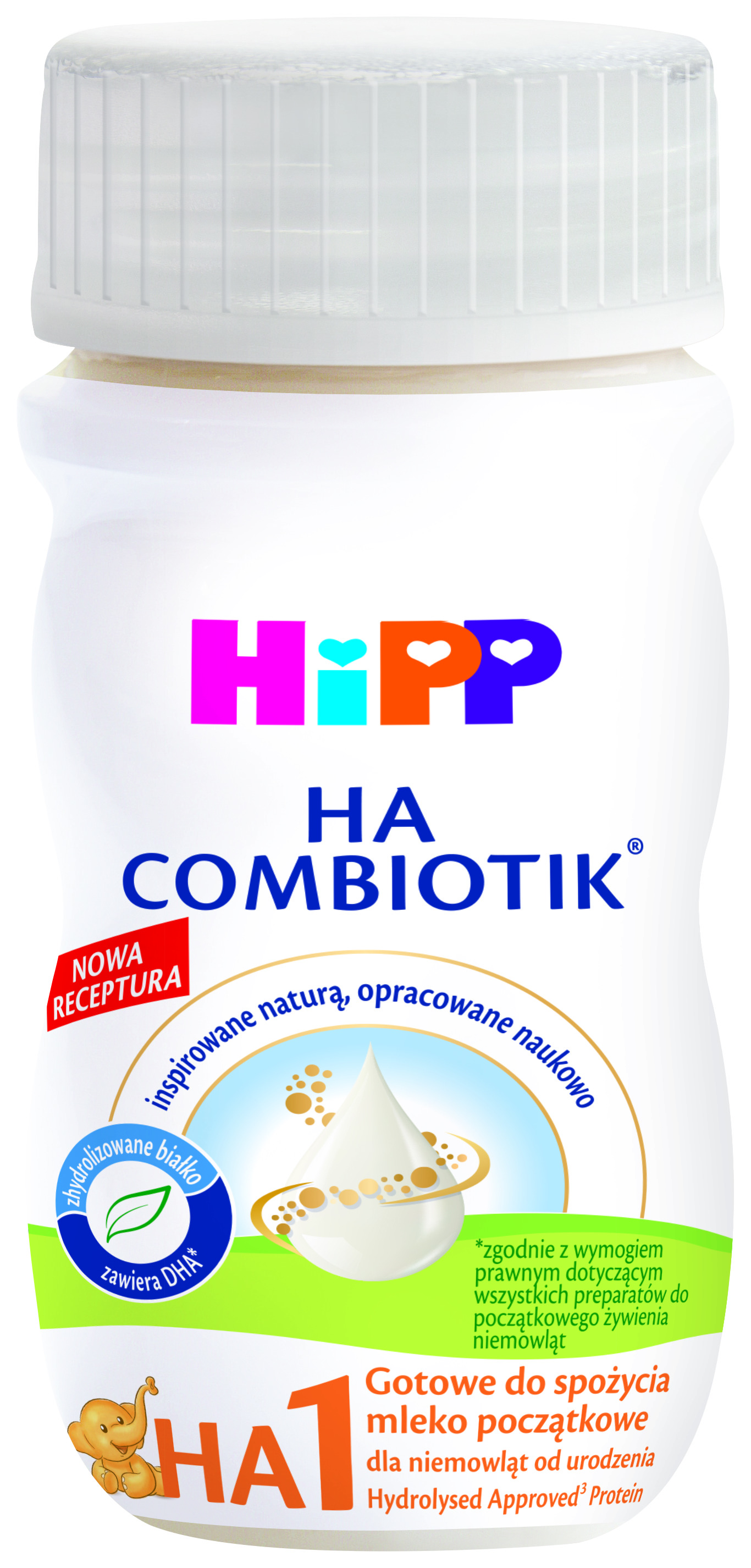 HIPP HA1 COMBIOTIK Hypoallergenic starter milk, liquid