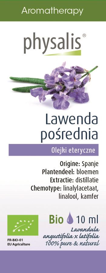 Aceite esencial de lavanda intermedio Physalis BIO