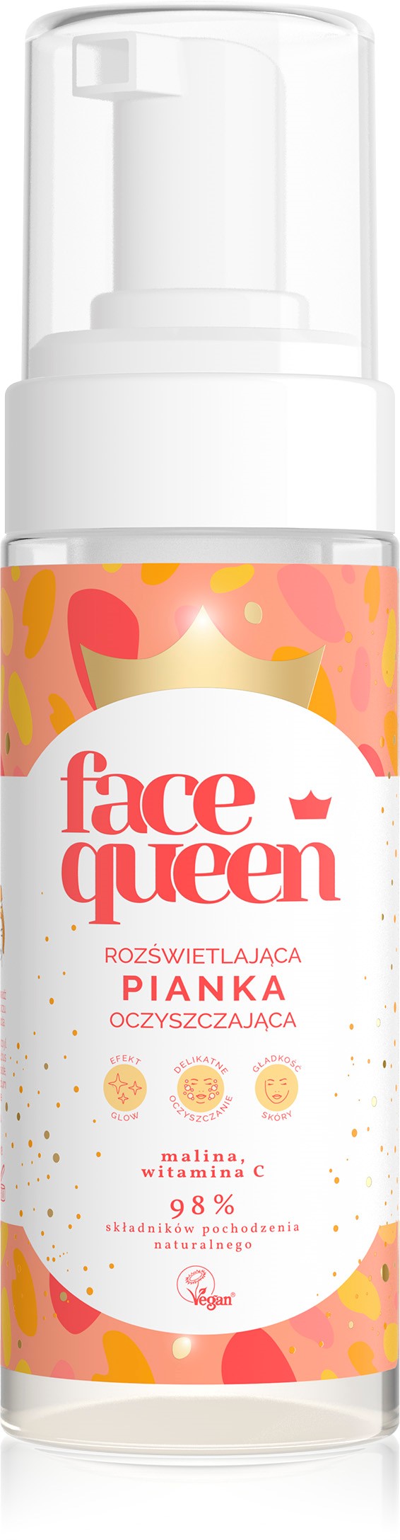 Face Queen Осветляющая Очищающая Пенка