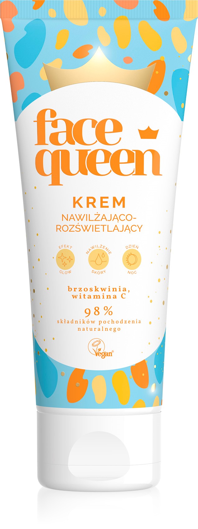 Crema hidratante e iluminadora Face Queen