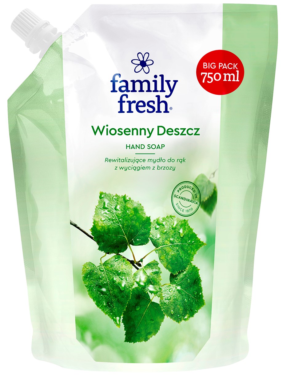 Family Fresh Mydło w płynie z wyciągiem z brzozy
