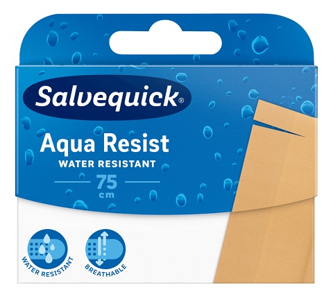 Salvequick Aqua Resist plaster  do cięcia 75cm, odporny na wodę i brud