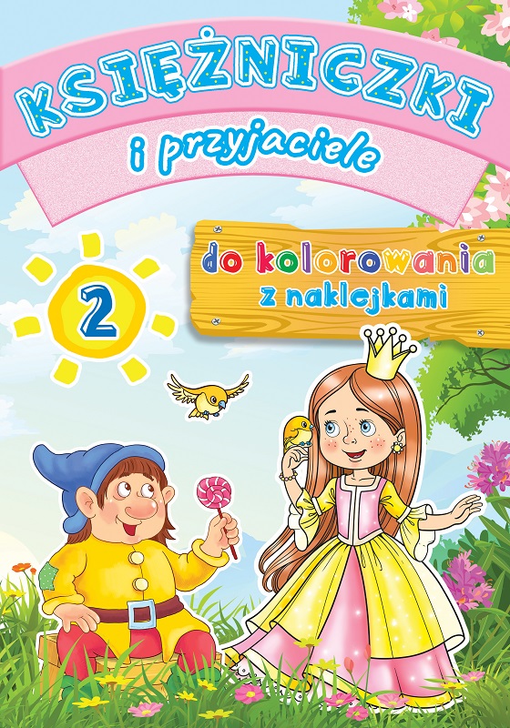 Princesas y amigas 2 libro para colorear con pegatinas MD Publishing