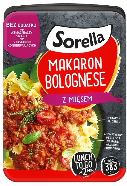 Sorella Makaron bolognese z mięsem