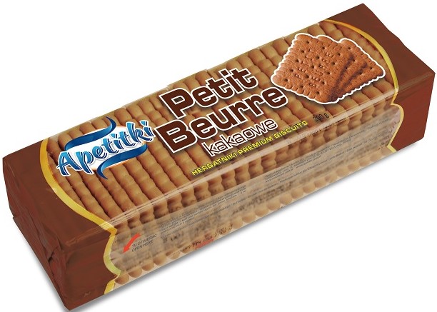 Appetizers Petit Beurre Cocoa biscuits