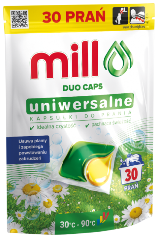 Капсулы для стирки Mill Universal