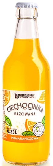 Ciechocinka Uzdrowisko Ciechocinek Napój gazowany o smaku pomarańczowym