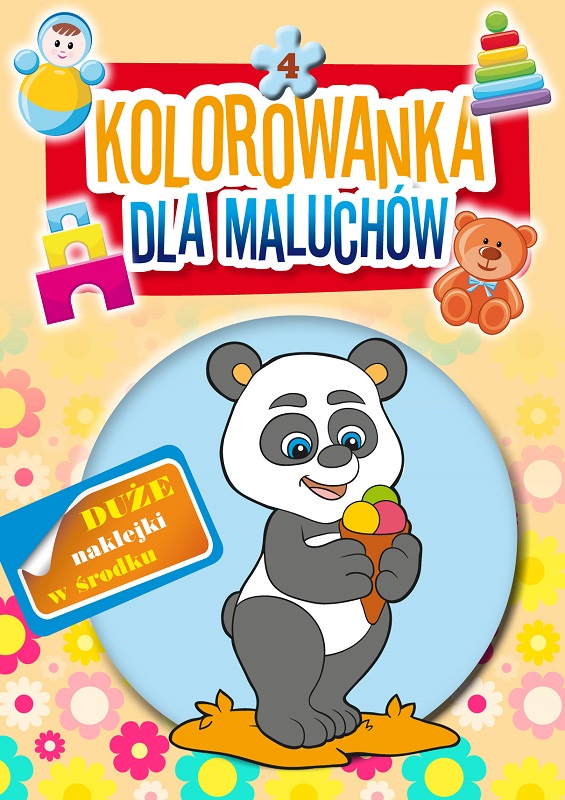 Kolorowanka dla maluchów 4 Wydawnictwo MD