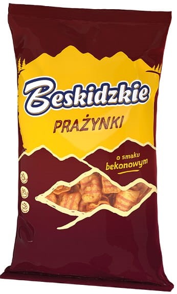 Bacon-flavored Beskidzkie Prażynki