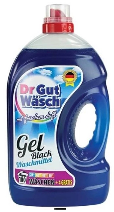 Dr Gut Wasch Waschgel für schwarze und dunkle Textilien